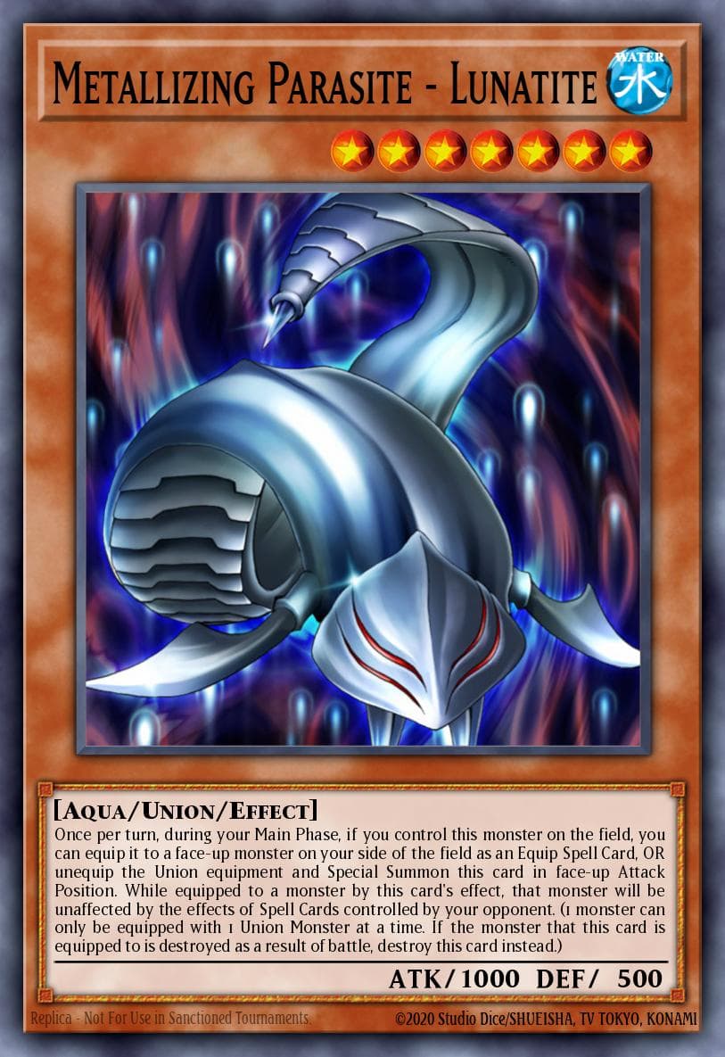Metallizing Parasite - Lunatite #DCR-074