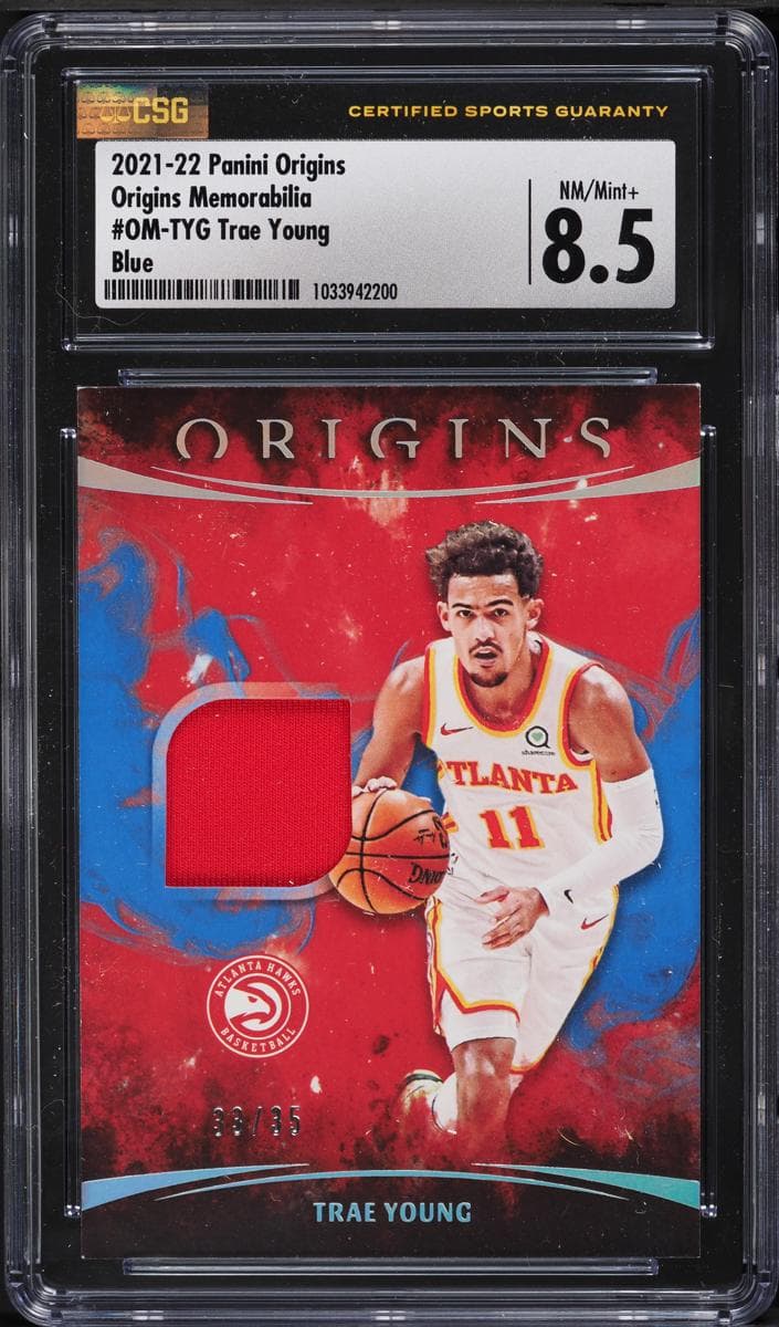Trae Young 2021 panini