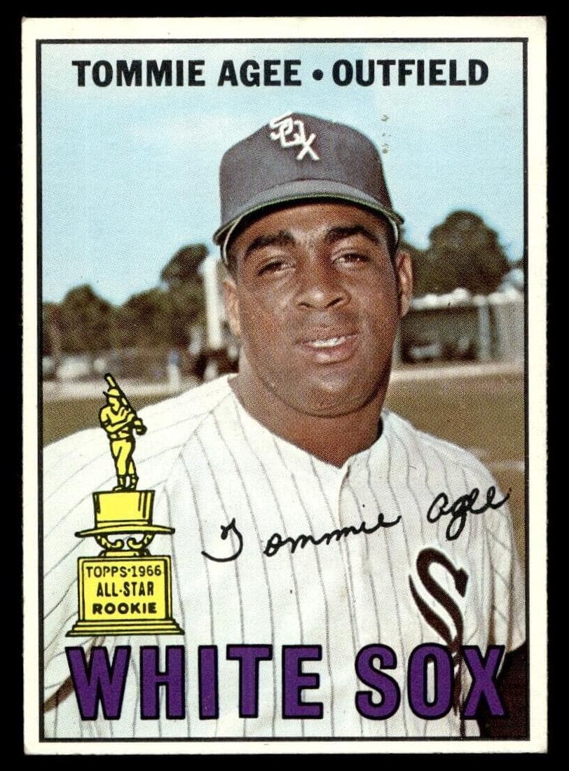 Tommie Agee 1967 topps Topps