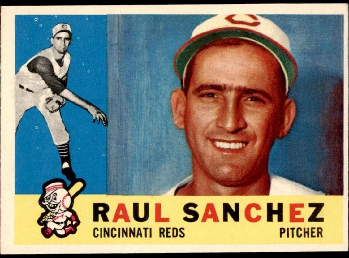 Raul Sanchez 1960 topps Topps