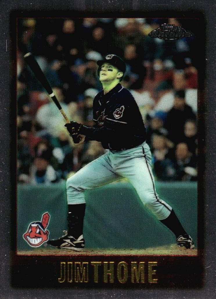 Jim Thome 1997 topps Topps Chrome