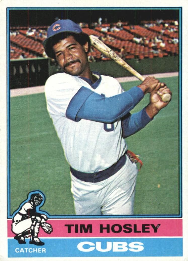 Tim Hosley 1976 topps Topps