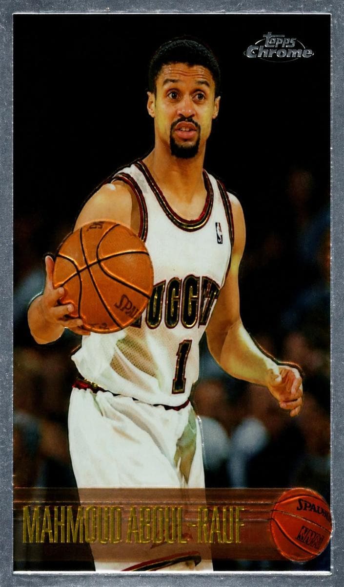 Mahmoud Abdul-Rauf 1996 topps Chrome