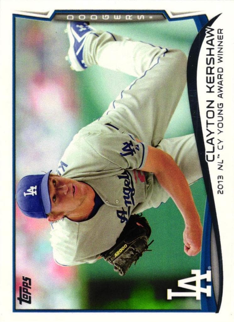Clayton Kershaw 2014 topps Topps