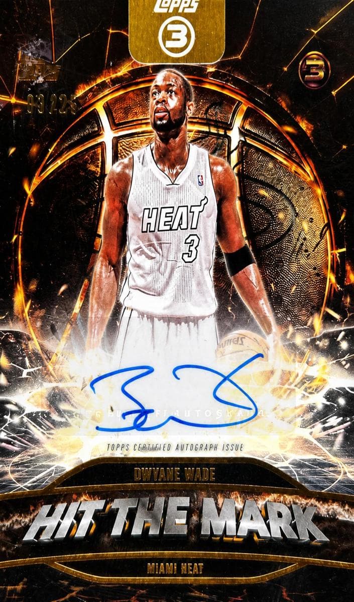 Dwyane Wade 2025 topps Topps 3