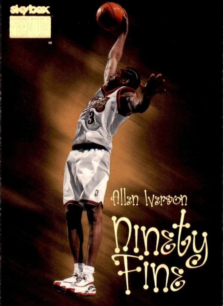 Allen Iverson 1998 fleer