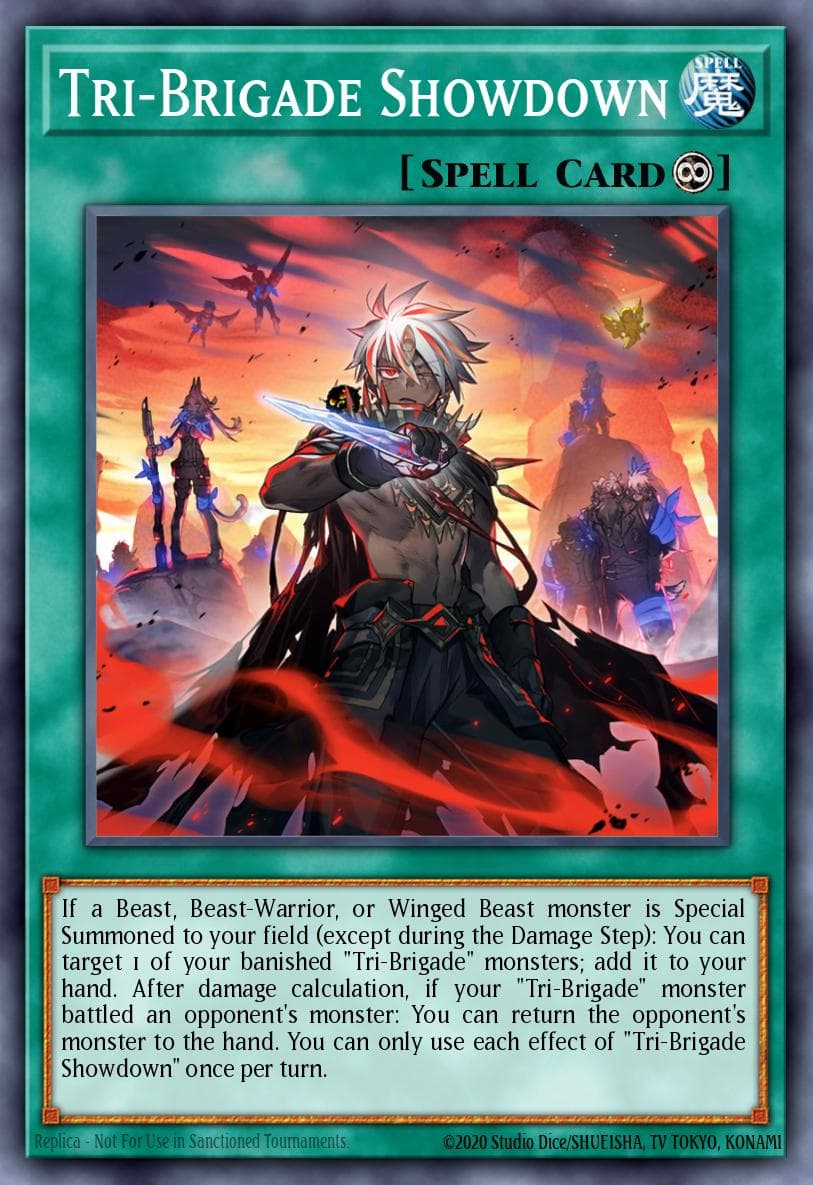 Tri-Brigade Showdown 2022 Yu-Gi-Oh! Japanese Darkwing Blast