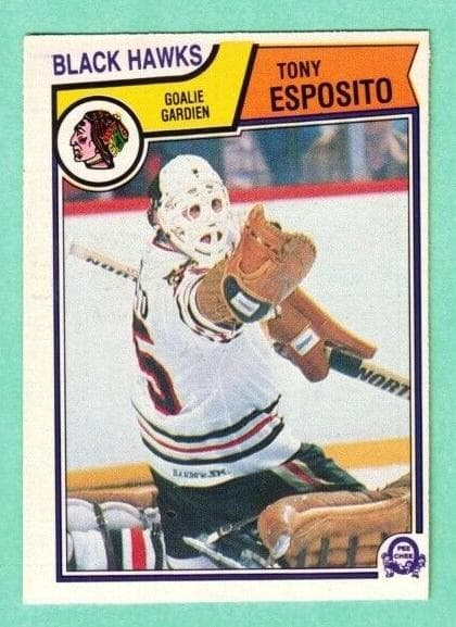 Tony Esposito trading card