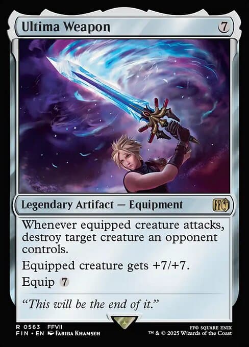 Ultima Weapon 2025 Magic: The Gathering