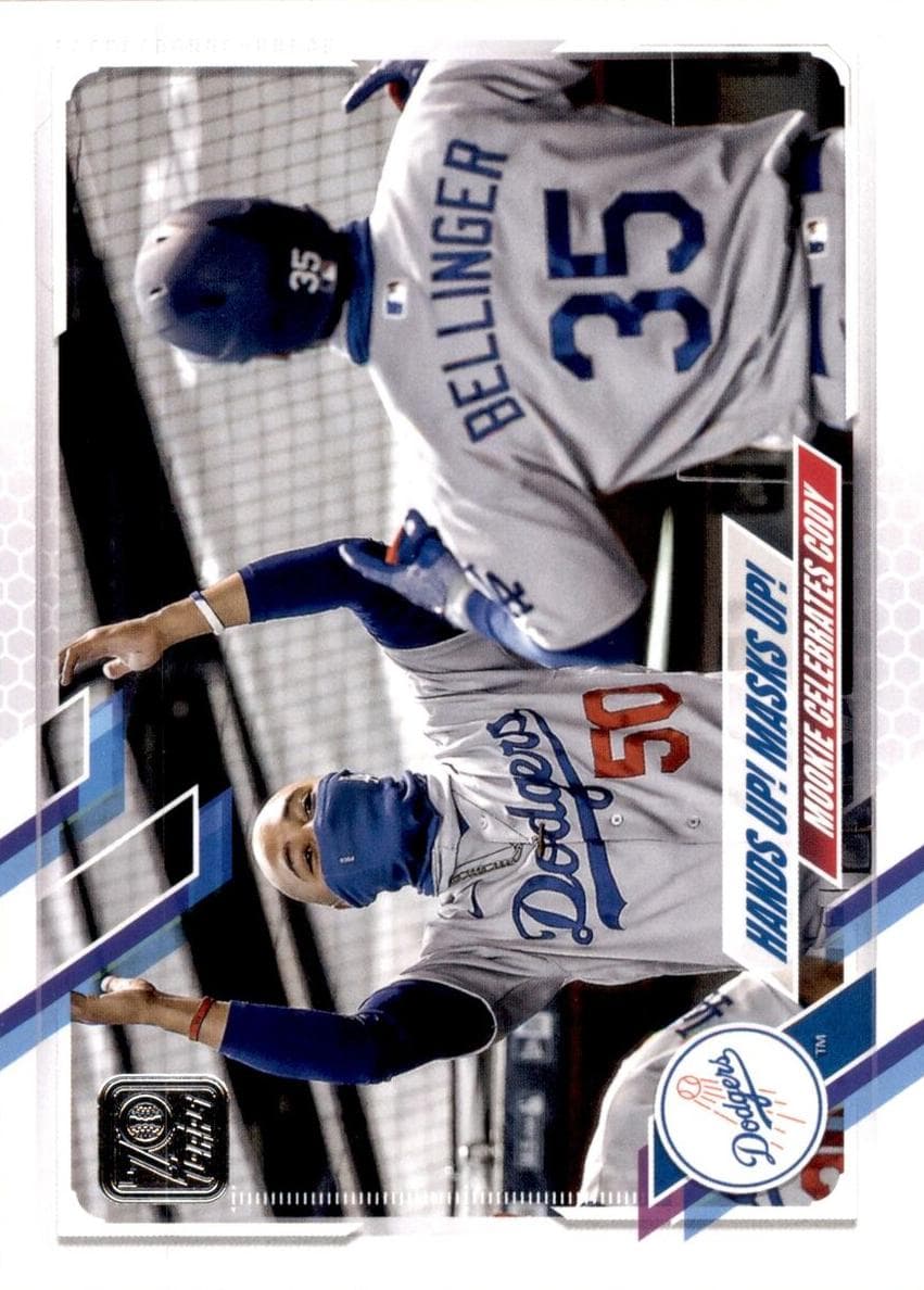 Hands Up! Masks Up! (Mookie Betts / Cody Bellinger) #303