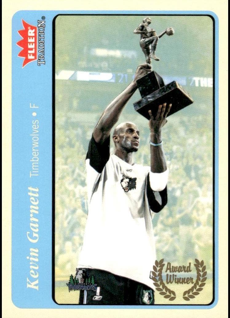 Kevin Garnett 2004 fleer Fleer Tradition