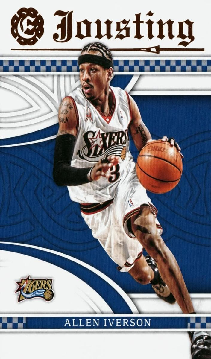 Allen Iverson 2016 panini Excalibur