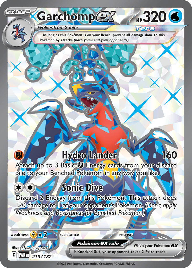 Garchomp ex 2023 Pokemon