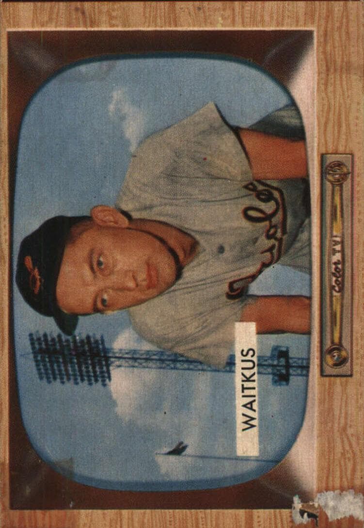 Eddie Waitkus 1955 bowman Bowman