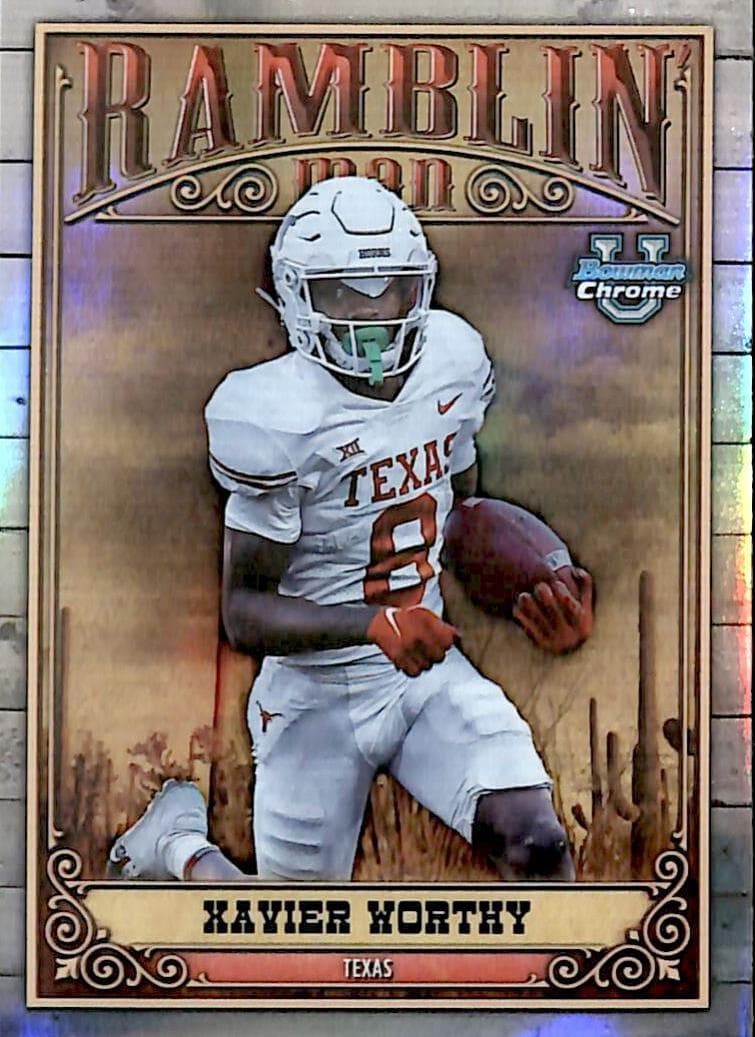 Xavier Worthy 2023 bowman