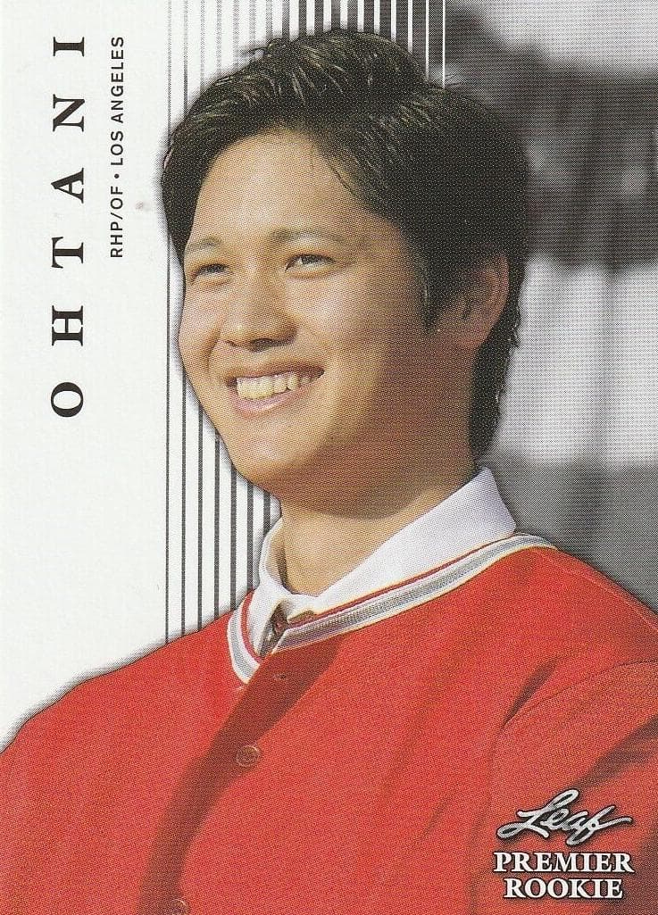 Shohei Ohtani 2018 leaf