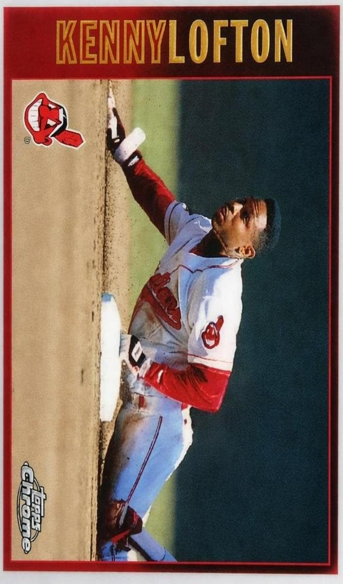 Kenny Lofton 1997 topps Topps Chrome