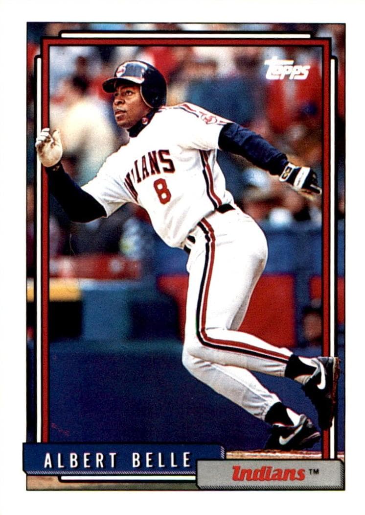 Albert Belle 1992 topps Topps