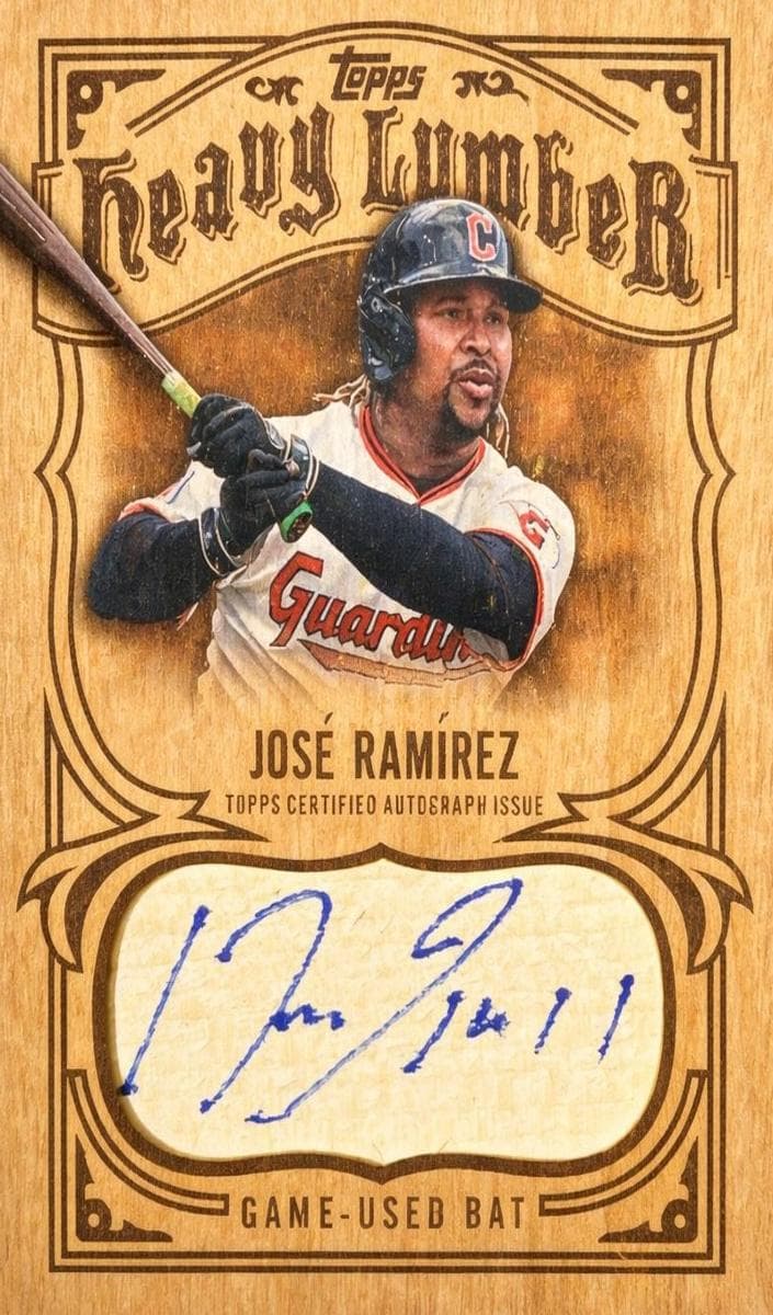 José Ramírez 2026 topps Topps
