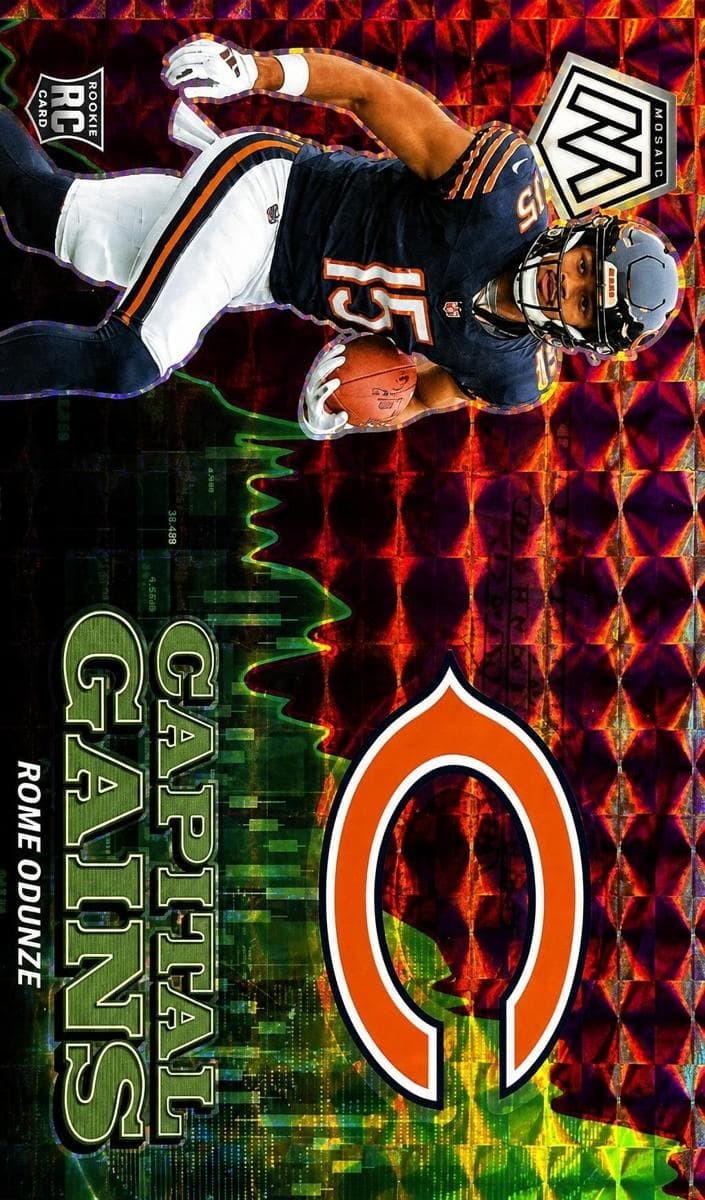Rome Odunze 2024 panini Donruss Optic