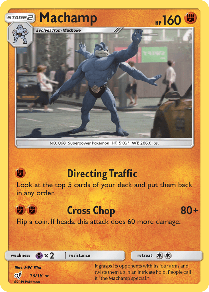 Machamp 2019 Pokemon