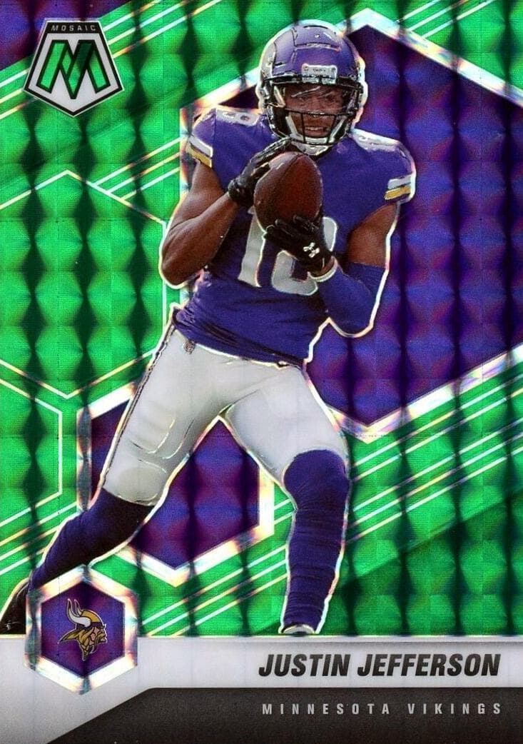 Justin Jefferson 2021 panini Panini Mosaic