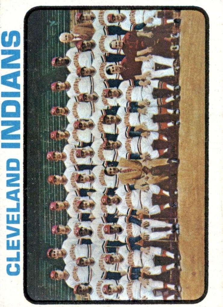 Cleveland Indians 1973 topps Topps