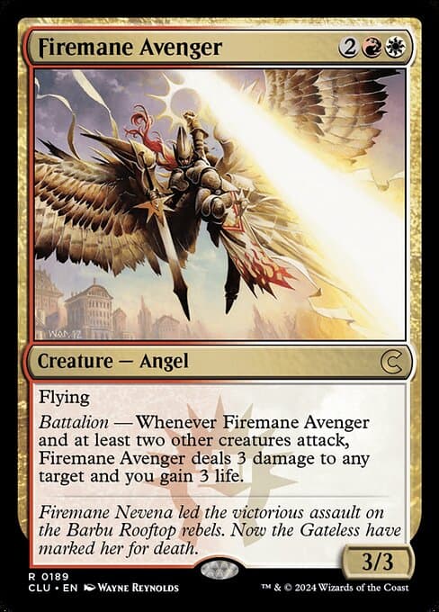 Firemane Avenger 2013 Magic: The Gathering Gatecrash Game Day