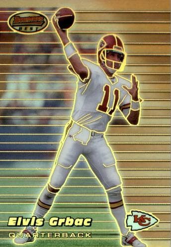 Elvis Grbac 1999 bowman Bowman's Best