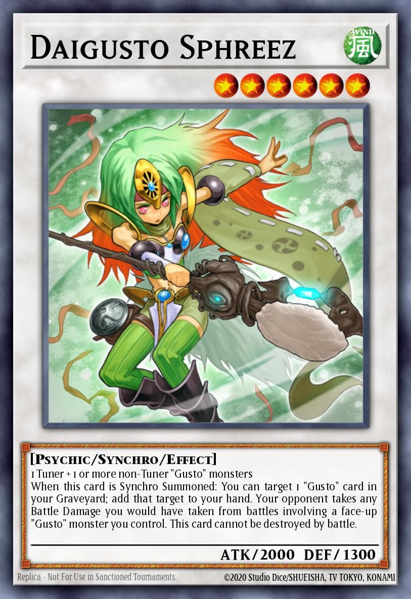 Daigusto Sphreez 2012 Yu-Gi-Oh! Duel Terminal 6