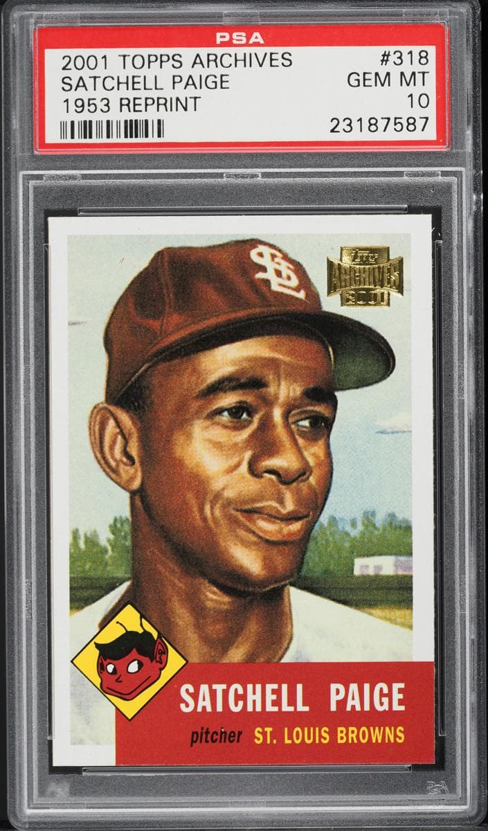 Satchel Paige 2001 topps