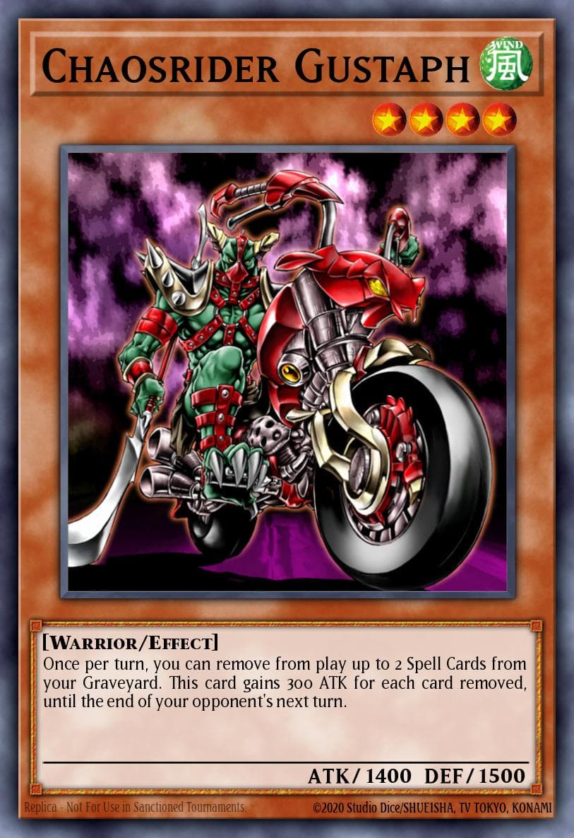 Chaosrider Gustaph #DR2-EN018
