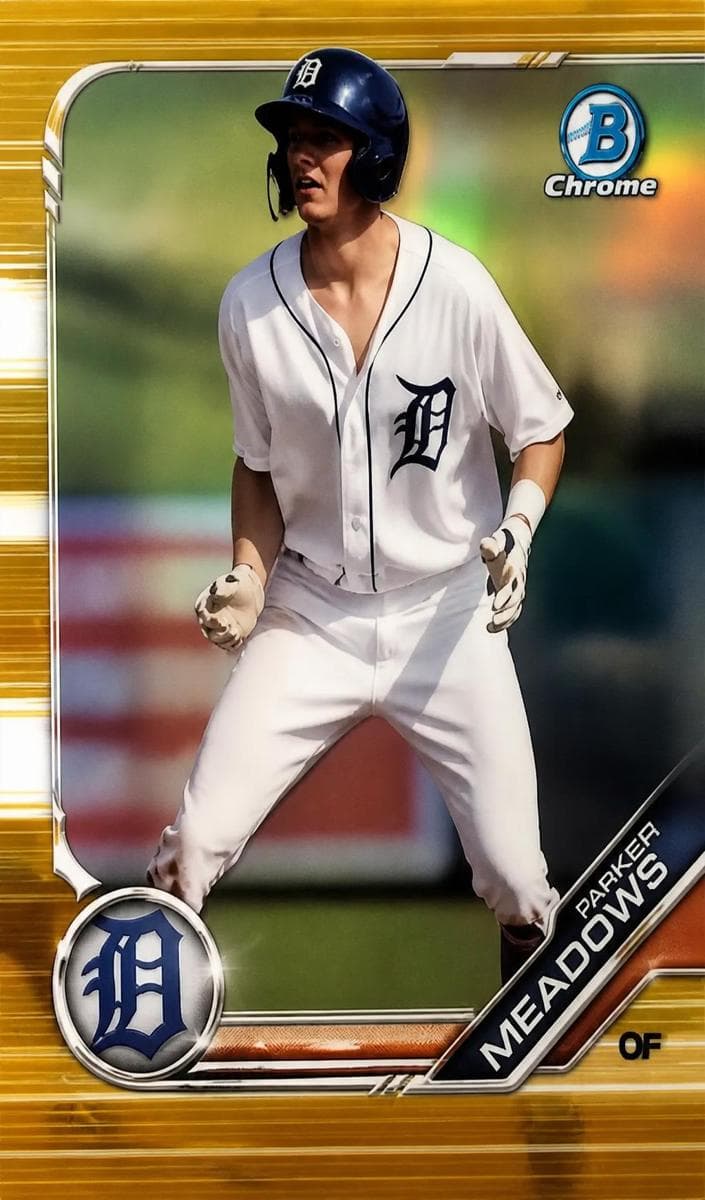 Parker Meadows 2019 bowman Bowman Chrome