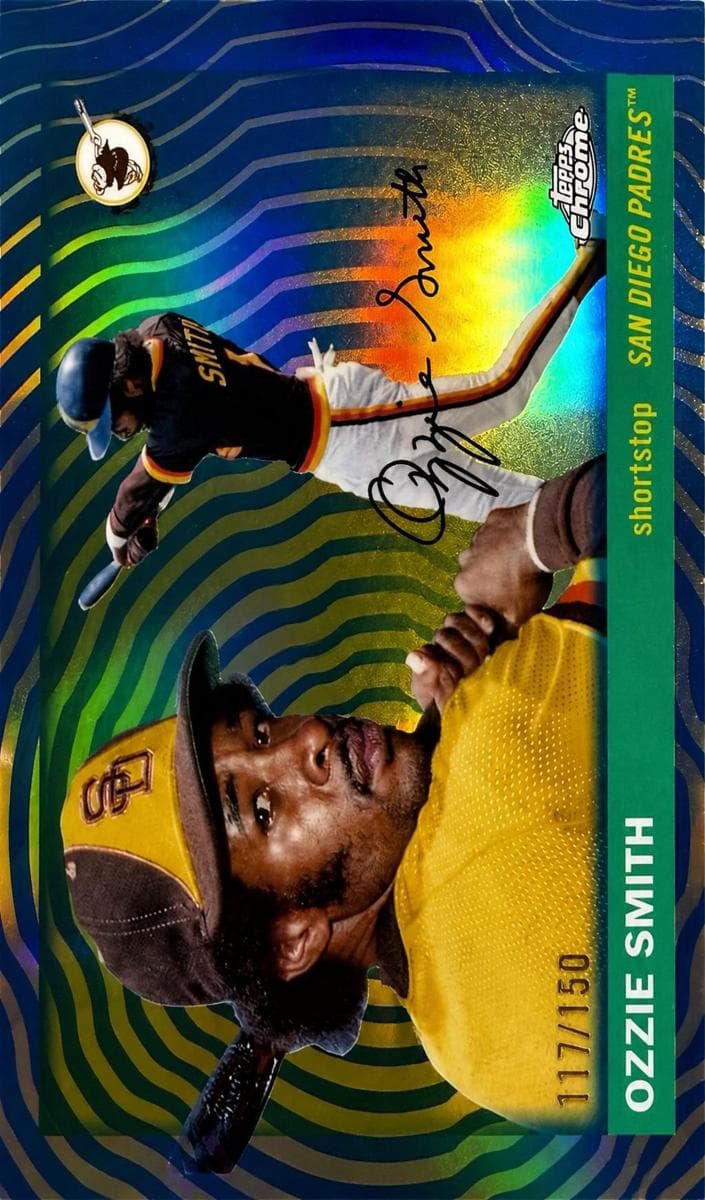 Ozzie Smith 2025 topps Topps Chrome Platinum