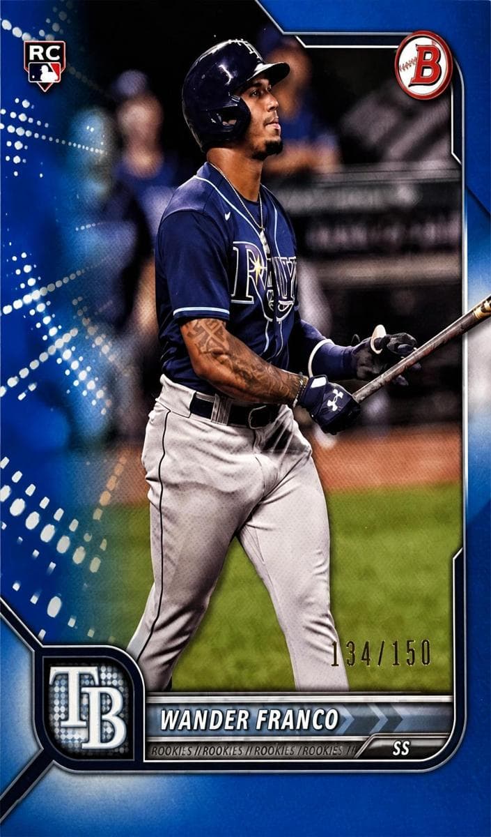 Wander Franco 2022 bowman Bowman