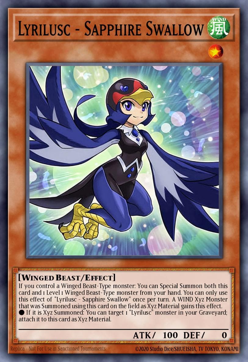 Lyrilusc - Sapphire Swallow #MACR-EN013