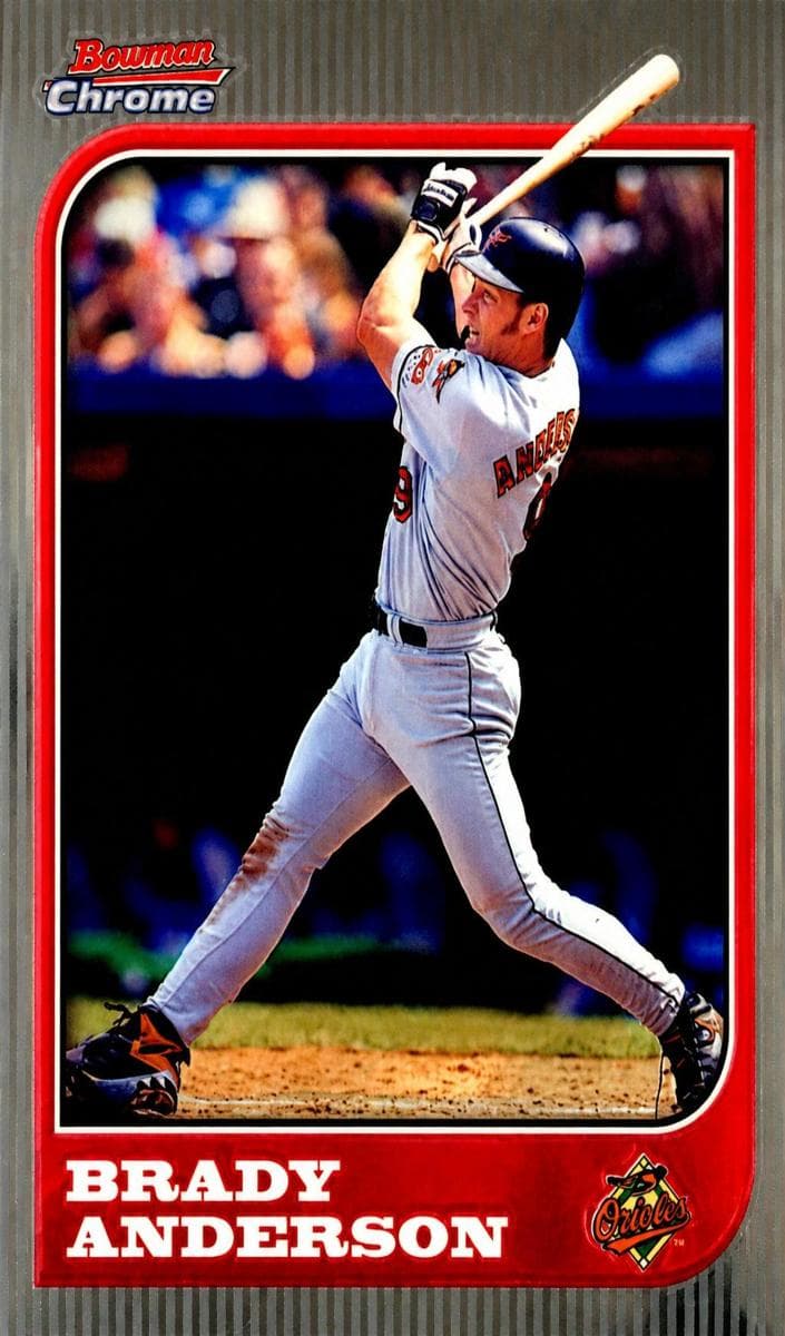 Brady Anderson 1997 bowman Bowman Chrome