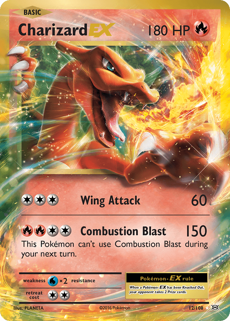 Charizard EX 2016 Pokemon Evolutions