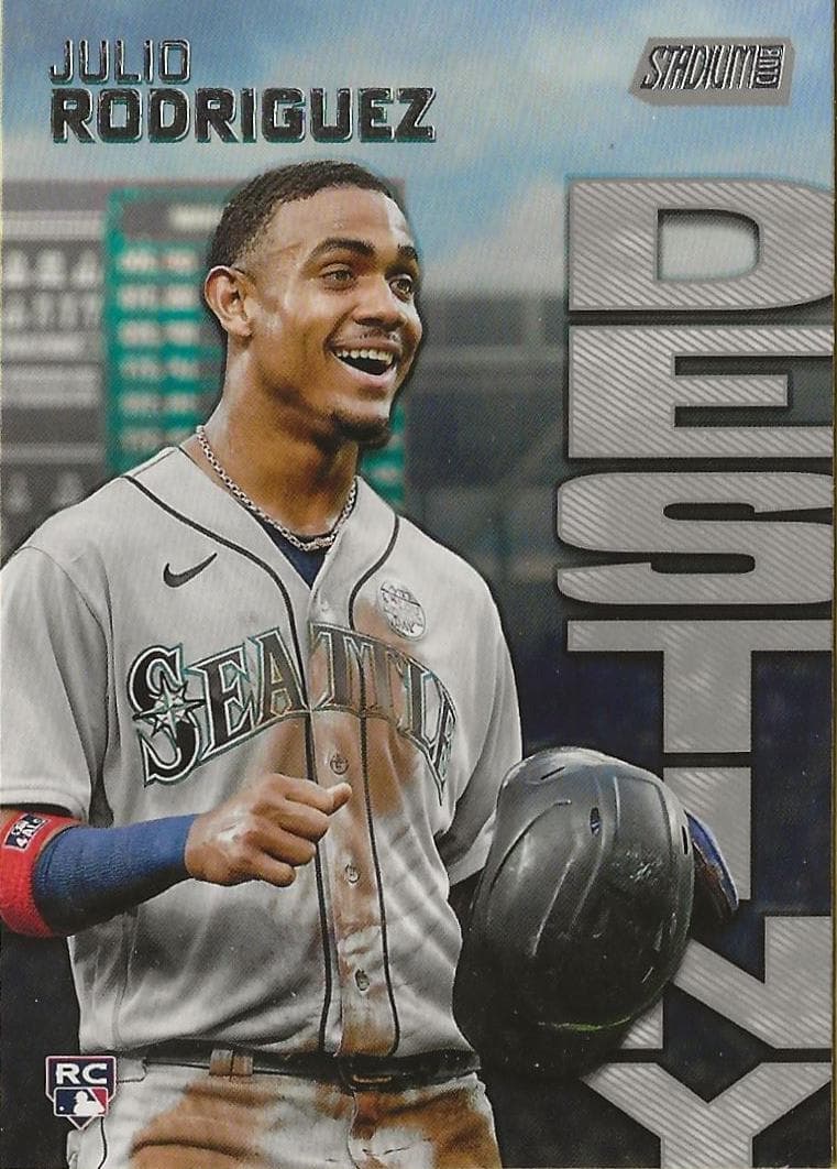 Julio Rodriguez 2022 topps Stadium Club