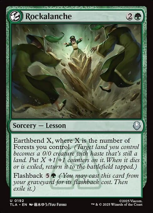 Rockalanche 2025 Magic: The Gathering Avatar: The Last Airbender