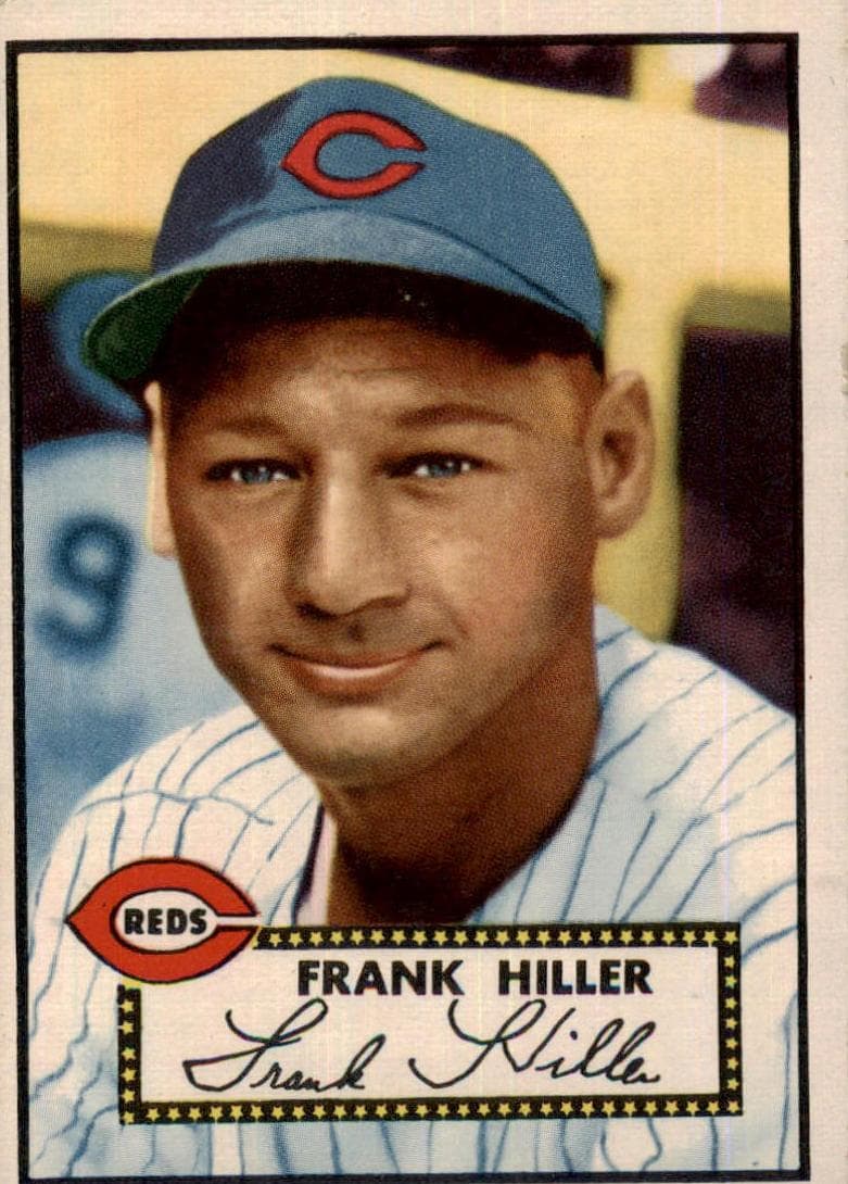 Frank Hiller 1952 topps Topps
