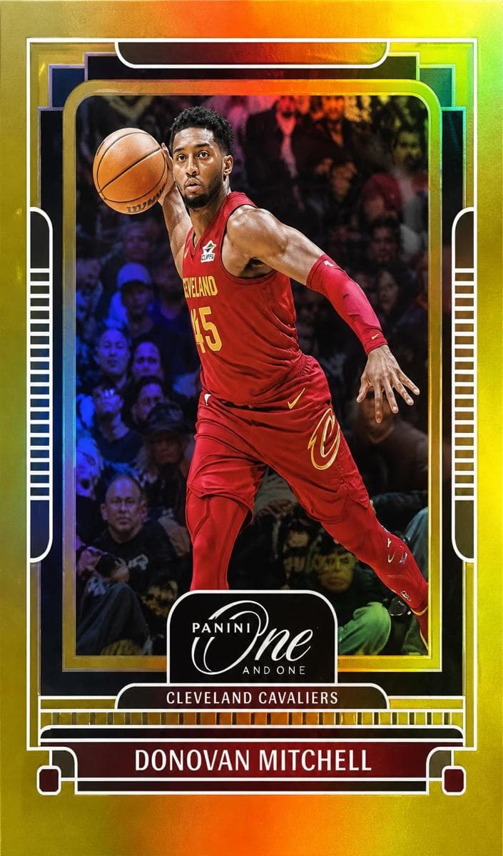Donovan Mitchell 2024 panini Panini One and One