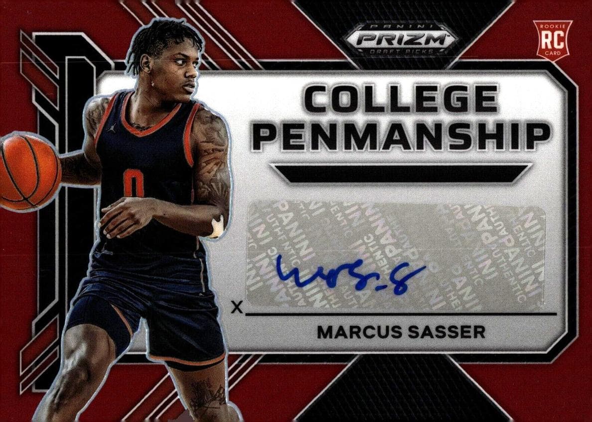 Marcus Sasser 2023 panini Panini Prizm Draft Picks
