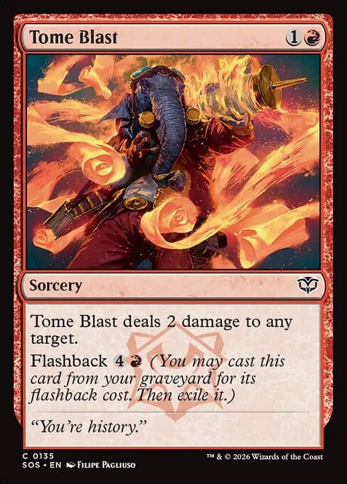 Tome Blast 2026 Magic: The Gathering Secrets of Strixhaven