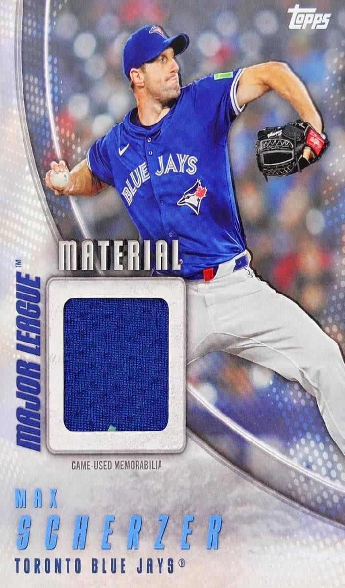 Max Scherzer 2025 topps