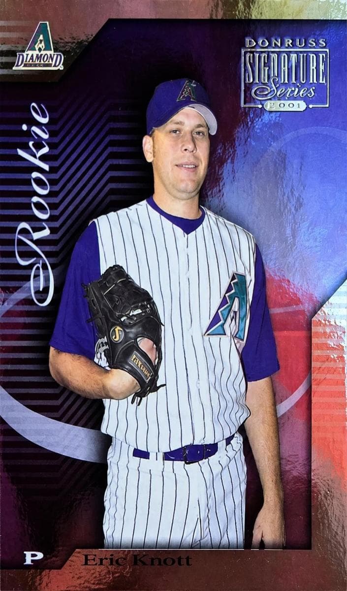 Eric Knott 2001 panini Donruss Signature