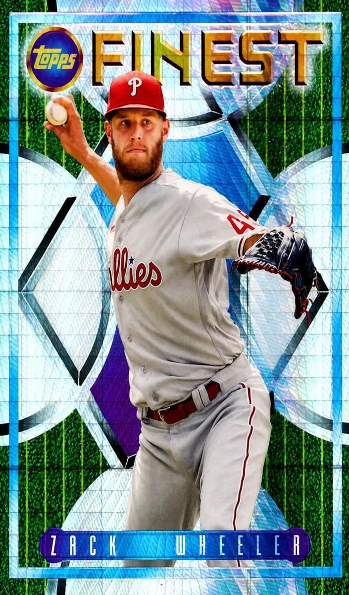 Zack Wheeler 2022 unknown Finest Flashbacks