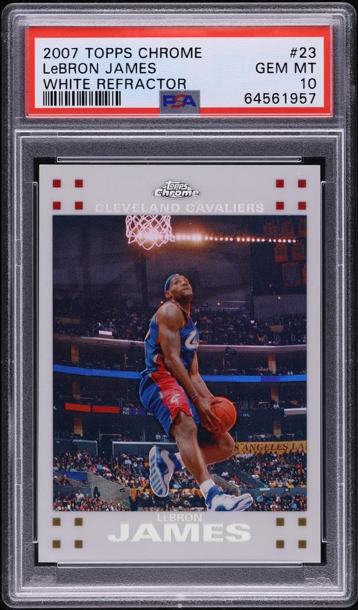 Lebron James 2007 topps