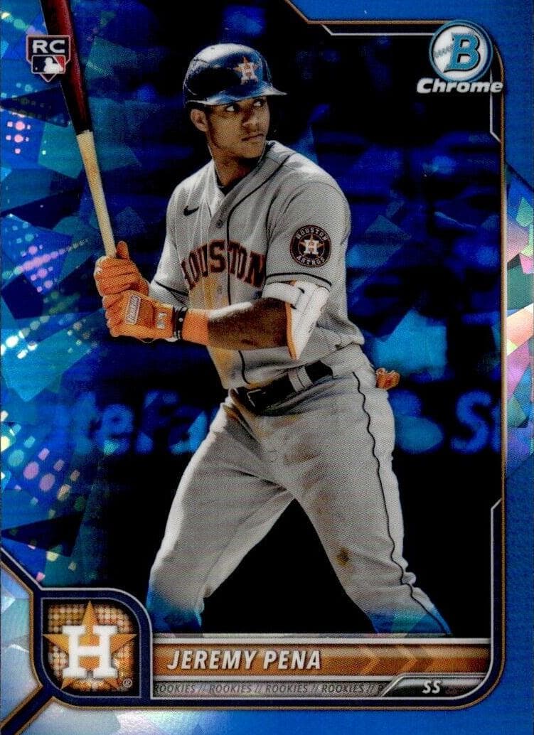 Jeremy Peña trading card