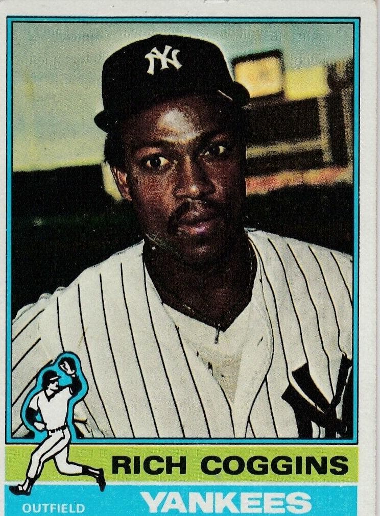 Rich Coggins 1976 topps Topps
